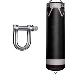 Heavy Duty <b>Boxing</b> Punching Bag Adjustable Height Sand Filled Heavy Bag PVC Training Equipment for Gym Kickboxing - Product Image 4