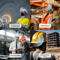Balise Bluetooth Ibeacon industrielle pour chantiers de construction, localisateur personnel, suivi personnel des employés, casque, balise BLE, balise Bluetooth