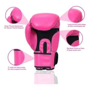 Guantes de Boxeo Profesionales de Alta Calidad Hechos a Medida, Cuero Genuino, Absorben la Humedad, Diseño Ligero y Transpirable - Product Image 6
