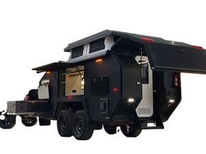 Caravane tout-terrain en fibre de verre avec cuisine, salle de bain et espace de couchage – Unité de camping - Product Image 6