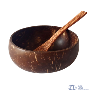 Tazón de Cáscara de Coco Hecho a Mano [ALTA CALIDAD], Diseño Moderno, Ecológico, Duradero, Reutilizable, Plato para Servir Alimentos para la Cocina - Product Image 1