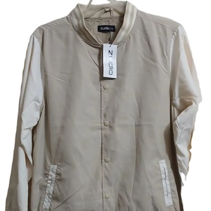 เสื้อแจ็คเก็ตวาร์ซิตี้ผ้าแคนวาสแบบไม่มีปกสำหรับผู้ชาย สไตล์เท่ห์ ระบายอากาศได้ดี เหมาะสำหรับฤดูหนาว - Product Image 2