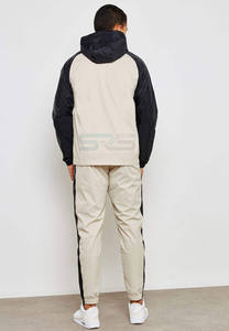 Trajes Deportivos Ligeros de Dos Piezas, Diseño Deportivo, Logotipo Personalizado Impreso, Impermeables, con Cremallera, Tallas Grandes, Transpirables, para Invierno - Product Image 4