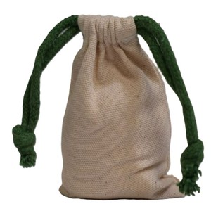 Pochette de rangement en lin écologique sur mesure de haute qualité, petit sac en toile de coton avec fermeture à cordon pour le rangement et une utilisation promotionnelle - Product Image 5