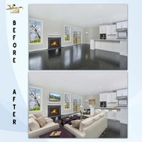 Services professionnels d'édition photo d'intérieur de qualité export, retouche et correction des couleurs pour photos de produits à vendre