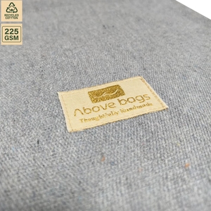 Bolsa de Almacenamiento para Secador de Pelo de Algodón Reciclado, 225 GSM, 30x40 cm, con Cordón, Bolsa de Viaje, Logotipo Personalizado, Venta al Por Mayor, OEM, Marca Privada, B2B - Product Image 5