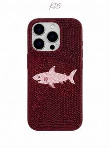 เคสโทรศัพท์ทำมือประดับลูกปัดแก้วลายเทวดา ดีไซน์ค็อกเทล รูปทรงสี่เหลี่ยมผืนผ้า ตกแต่งด้วยงานปักครอสติชและงานเย็บปักถักร้อย - Product Image 2