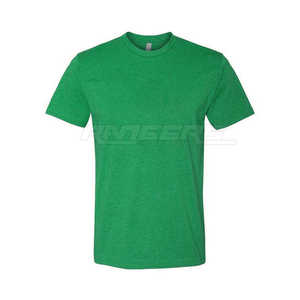 Camiseta de Algodón para Hombre, Último Diseño, Ligera, Transpirable, Lisa, Blanca, al por Mayor, Camisetas de Verano - Product Image 2