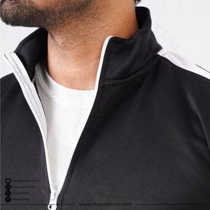 OEM Service Casual Solid Tracksuit High Quality Custom Logo Polyester Fleece Sublimated Side <b>Strip</b> Running Jogging Unisex - Product Image 3