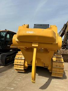 Bulldozer Amarillo con Sistema de Orugas y Cuchilla Hidráulica para Operaciones de Movimiento de Tierras - Product Image 3