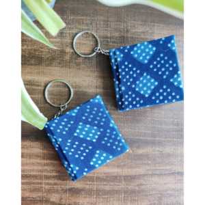 Bloc de Notas Promocional Diamond Indigo, Elegante Agenda con Llavero para Notas Diarias - Product Image 1