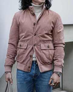 Chaqueta de Motociclista de Cuero Auténtico para Hombre, Chaqueta de Cuero de Gamuza de Alta Gama, Estilo Moderno - Product Image 4