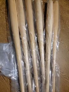 Bâtons de baseball en bois de haute qualité en gros, bois personnalisé avec logo personnalisé et poignée antidérapante - Product Image 5