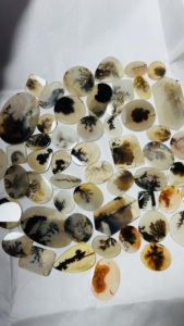 Wholesale Price Natural Dendritic Sajar <b>Quartz</b> Gemstone High Quality Mix Shape Cabochon Jewellery Pendant Third Party Certified, - Product Image 5