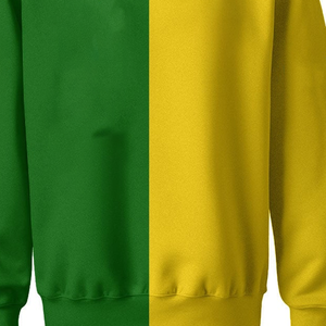 Premium Fraternity Greek logo Crewneck Sweatshirt Men Long Sleeve Pullover Style Cotton <b>Fleece</b> Custom Logo Campus Streetwear - Product Image 2