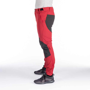 Men's <b>Red</b> Softshell Hiking Pants Slim Fit Water Resistant Outdoor Wear With Pockets All Seasons Polyester <b>Material</b> - Product Image 6