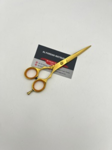 Tijeras de peluquería profesionales de 6 pulgadas J2 de acero inoxidable japonés, color oro plasma, para salón de belleza. - Product Image 6