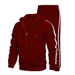 OEM Wholesale Hot <b>Sale</b> Hoodie Tracksuit Men Long Sleeve Zipper Jacket Pants Set Custom Logo Casual Set Jogging <b>Track</b> Sweat <b>Suit</b> - Product Image 3