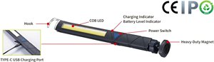 Fast Charging White LED Lamp Beam angle 120° with CE approval - Product Image 6