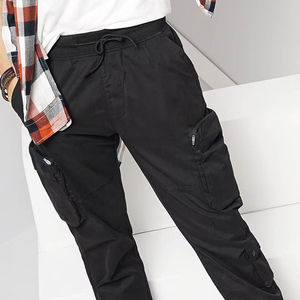 Pantalones Cargo de Alta Calidad para Hombre con Logotipo de Marca, Diseño Desgastado, Tejido de Punto, Estilo Urbano, Cintura Media, Último Diseño - Product Image 6