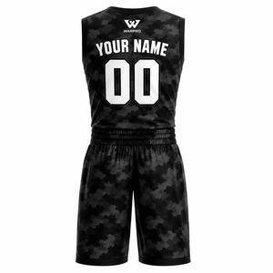 Camiseta de Baloncesto Personalizada con Nombre y Número del Equipo, Talla Grande, Ajustable, Tejido de Alta Calidad, Secado Rápido, Transpirable y Absorbente de Humedad - Product Image 1