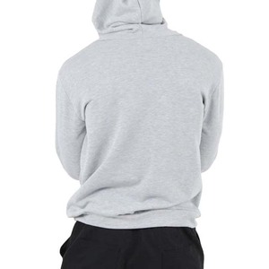 Sweat-shirts à capuche oversize pour hommes, unis, avec patchs brodés, en molleton de coton, style streetwear décontracté d'hiver - Product Image 2