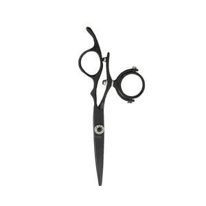 Ciseaux à cheveux en acier inoxydable avec poignée pivotante confortable - Product Image 2