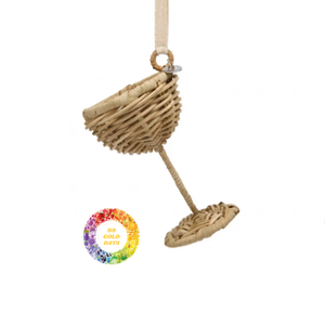 Campana de Ratán Festiva Decorativa para Colgar en el Árbol de Navidad, Estilo Clásico, Artesanía Ecológica y Duradera - Product Image 5