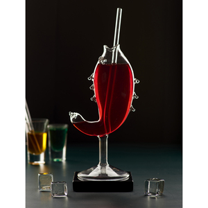 Juego de Copas de Vino de Borosilicato Artesanal Heritage, Cristalería de Diseño Hecha a Mano de Lujo, Regalo de Boda, Precio de Fábrica en India - Product Image 1