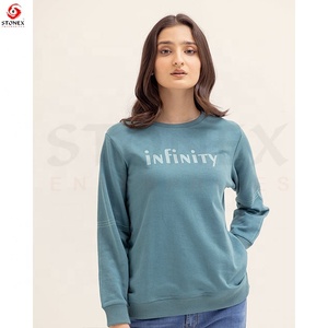Sweat-shirt pour femme de qualité supérieure Dernière conception Super doux confortable meilleur matériau pour l'hiver prix bon marché - Product Image 4