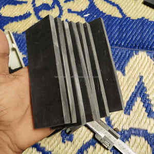 แผ่นไม้สีดำทำมือสำหรับทำด้ามมีด รูปทรงสี่เหลี่ยมผืนผ้า วัสดุธรรมชาติ ทนทาน เหมาะสำหรับทำมีด ตกแต่งบ้าน สไตล์เรียบง่าย - Product Image 6