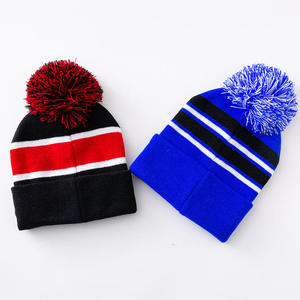 Bonnet en tricot personnalisé avec logo, couvre-chef d'hiver haut de gamme, fabricant de vêtements OEM à marque privée - Product Image 1