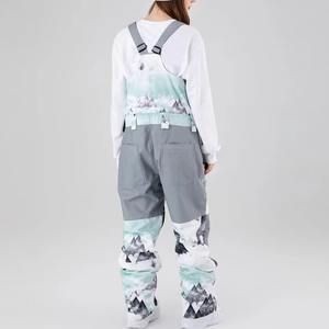 Combinaison de ski unisexe imperméable 10 000 mm Polartec respirante, camouflage, coupe-vent, veste et pantalon, salopette de sport d'extérieur en polaire - Product Image 2