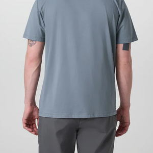 Turn <b>Down</b> Collar Cheap Rate For Bulk Buyers Outdoor Wear 2026 Oversized Relaxed Fit Street Fashion Men T Shirt With Custom Logo - Product Image 5