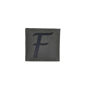 Iron-On Cross Patch <b>Set</b> <b>Square</b> Embroidered Fabric Patches Red White Gray Black Canvas Material - Product Image 2