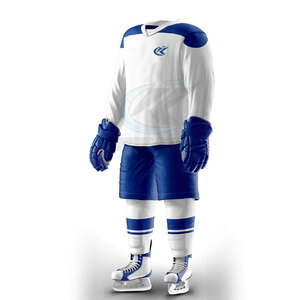 Servicio OEM, Diseño Personalizado, Uniforme de Hockey sobre Hielo Transpirable de Poliéster, Ropa de Práctica, Nuevo Estilo para Hombre - Product Image 4