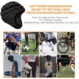 Casque souple pour flag football, casque de protection souple pour rugby, pour jeunes et adultes, équipement de protection léger et respirant - Product Image 5