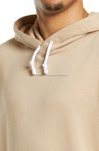 Sweats à capuche unis de luxe pour hommes, divers coloris, 100% coton, streetwear, surdimensionnés, en coton lourd, sweats à capuche lourds - Product Image 4