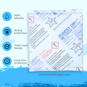 Mejor Desecante Seco Superior CaCl2 5g, 300% de Adsorción de Humedad, 100% de Pureza, Libre de DMF, Antimoho, Diseño de Triple Capa, para Electrónica - Product Image 3