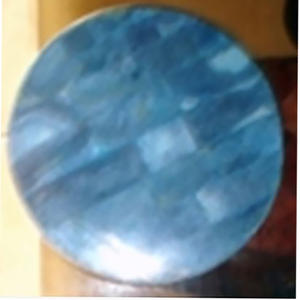 Vaisselle en verre mosaïque, motif mosaïque blanc, taille 10 cm - Product Image 2