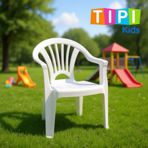 Chaise en plastique pour enfants Tipi Blanco Silla Infantil - Product Image 2