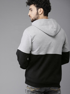 Sweat-shirt à capuche pour homme en coton, coupe classique, décontracté, pour l'automne, noir, gris, BRG, sweats à capuche et sweat-shirts pour homme - Product Image 3