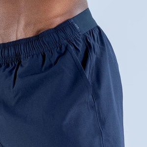 Pantalones Cortos Deportivos Azules para Hombre, Más Vendidos, de 6 Pulgadas de Largo, Ligeros, Transpirables, con Cintura Elástica Personalizada, para Gimnasio y Entrenamiento - Product Image 6