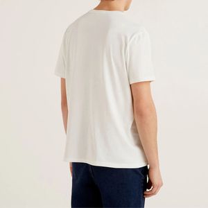 เสื้อยืดฮิปฮอปลายสก็อตผู้ชาย ลำลอง สีพื้น พรีเมียม ผ้าฝ้าย 100% สั่งตัดได้ ไซส์ตามสั่ง แห้งเร็ว ระบายอากาศดี สกรีนโลโก้ได้ - Product Image 2