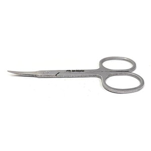Eyebrows Hair Cutting Curved <b>Scissors</b> Professional Safety Cuticle <b>Scissors</b> for Precise Eyebrow Shaping Facial Hair Trimming - Product Image 3