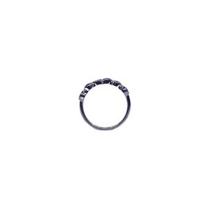 Anillo Clásico de Plata de Ley 925 con Topacio Azul para Mujer, Joyería Plateada para Bodas - Product Image 3