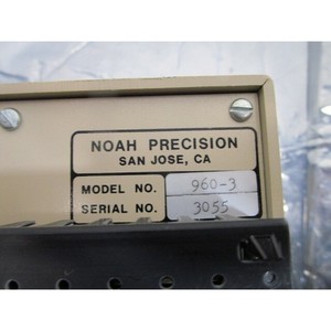 NOAH PRECISION SERIES 960-3 <b>TIMER</b>, 112785 - Trusted Global Legacy Semiconductor Equipment and Parts at - Product Image 6