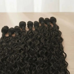 Gran Oferta en Extensiones de Cabello Humano con Trama a Máquina, Cabello Negro Natural Suave y Sedoso para Salón y Uso Diario, Disponible para la Venta - Product Image 4