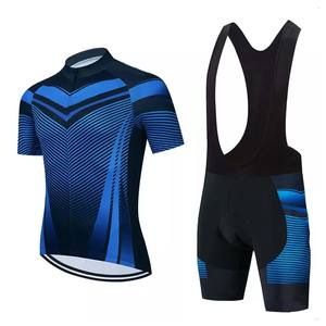 Ensemble de cyclisme unisexe de haute qualité 100 % polyester respirant, écologique et à prix abordable – Design le plus populaire pour les uniformes de sport cyclistes - Product Image 5