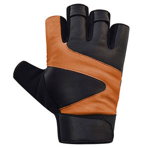 Guantes de Gimnasio de Alta Calidad con Logotipo Personalizado al por Mayor, Guantes de Medio Dedo para Levantamiento de Pesas, Transpirables, Antideslizantes, Unisex, de Cuero PU - Product Image 5